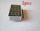 2pcs 1s 6S Lipo Battery Voltage Indicator Checker Teste