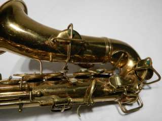 Vintage 1928 Original New Wonder Conn Chu Berry Alto Saxophone  
