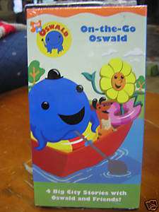 VHS Kids Stories ON THE GO OSWALD 4 Big City Stories  