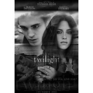  Twilight Movie Poster B/W: Home & Kitchen