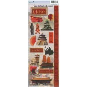  Paper House Cardstock Stickers China