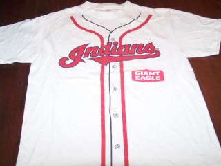 ROBERTO ALOMAR Cleveland Indians #12 Jersey T Shirt XL  