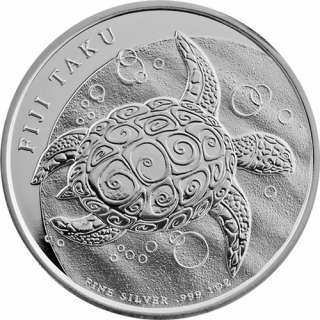2011 fiji taku 1 oz .999 silver bullion coin nice 20 only be quick 
