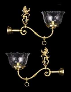 Each sconce has one Edison based light socket, accepting one bulb at 