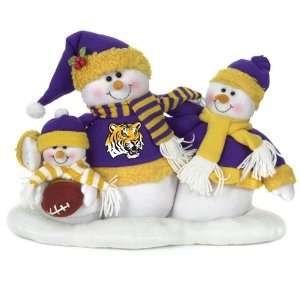  LSU Tigers Table Top Snow Family: Home & Kitchen