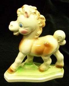 Rempel DIAMOND POTTERY Brown/White Color Variation FRISKY THE HORSE 