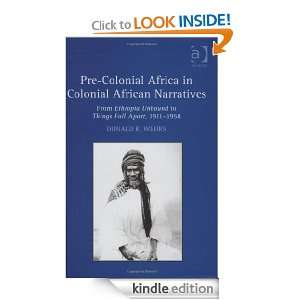   Colonial African Narratives Donald R. Wehrs  Kindle Store