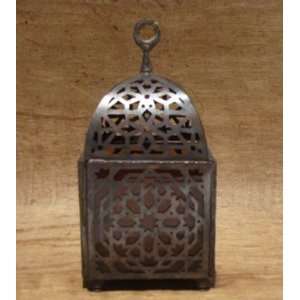  Morrocan Candle Lantern Antique Look metal and glass: Home 