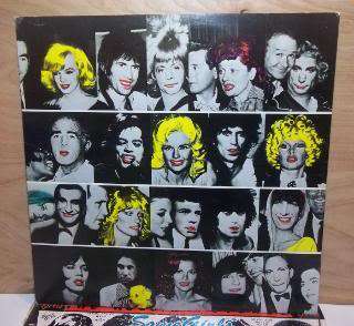 rolling stones lp SOME GIRLS 1978 1st Press Original Shrink BANNED 