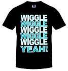 WIGGLE YEAH BLUE_WHITE LMFAO Party Rock GYM T SHIRT Everyday Im 