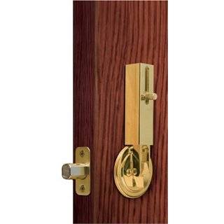 Lock Jaw Security 1001 Door Security Device, Polished Brass