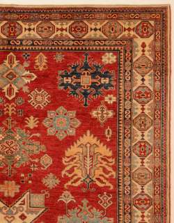 Area Rugs Handmade Oriental Rug Wool Kazak 8 X 10  
