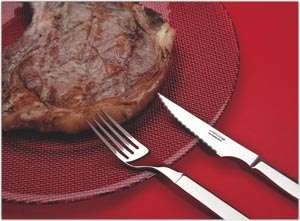  Arcos 12 Piece Forged Steak Knife Set, 4 Inch: Kitchen 