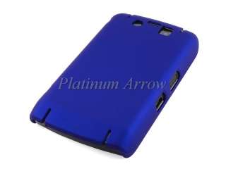   Plastic Back Case Cover for Blackberry Storm 2 9520 9550 Blue  