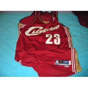   Game Used Jersey LeBron James   NBA Jerseys: Sports & Outdoors