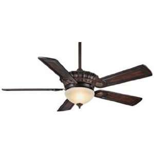  54 Alessandria Brushed Cocoa Ceiling Fan: Home 