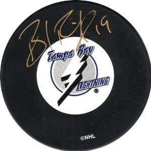   Tampa Bay Lightning Autographed Hockey Puck: Sports & Outdoors