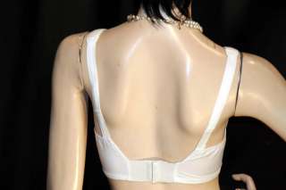  60s WHITE FULL FIGURE POINTED BULLET BRA NIB New EXQUISITE FORM  