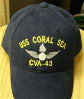 USS DEFENDER JOB RATE INSIGNIA EMB CAP HAT  