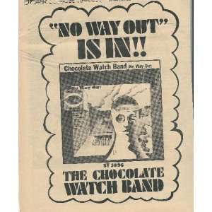  Chocolate Watch Band No Way Out LP Promo Ad: Home 