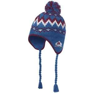    Colorado Avalanche Triple Deke Tassel Knit Hat: Sports & Outdoors