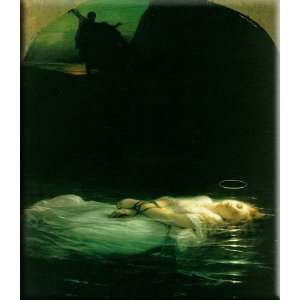   Martyr 14x16 Streched Canvas Art by Delaroche, Paul: Home & Kitchen