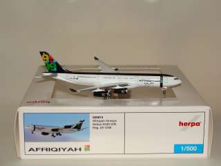   Herpa Wings Club Model Afriqiyah Airways A340 200   