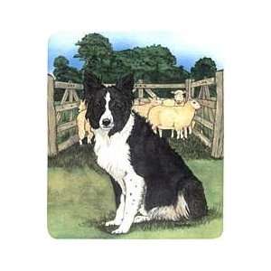  Border Collie at Work Mousepad