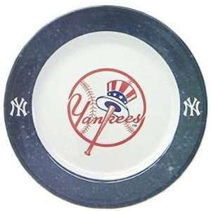    New York Yankees 4 Piece Dinner Plate Set: Sports & Outdoors