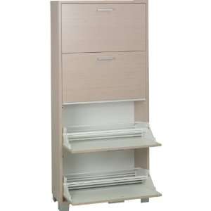  Shoes Rack with 4 Folding Double Doors 764: Home & Kitchen