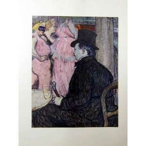   Toulouse Lautrec 1896 Maxime Dethomas Opera Ball Art
