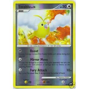  Pokemon Platinum #SH5 Swablu LV.16 Secret Holofoil Card 