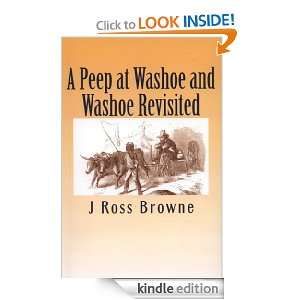 Peep at Washoe and Washoe Revisited Illustrated J Ross Browne 
