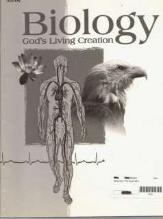 ABeka Biology Gods Living Creation 10 Quiz Key  