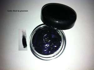 Black lip stain Gothic black UV reactive VEGAN LOOk PRO  