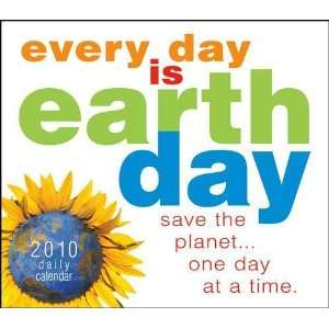  Every Day is Earth Day 2010 Daily Boxed Calendar Office 