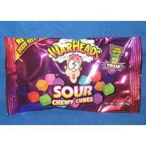 WarHeads Sour Chewy Cubes 15 Grocery & Gourmet Food