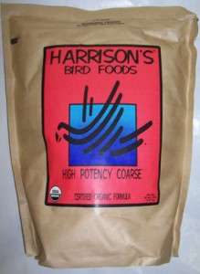 Harrisons High Potency Course Pellets 1lb parrot  