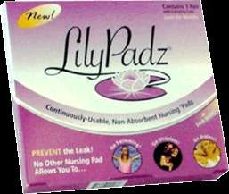 LilyPadz reusable breastfeeding pads non absorbant pads