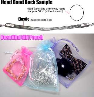 Diamante Diamond Bling Crystal Hair Band Bridal Bride Headband Tiara 