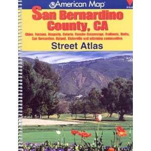  American Map 654719 San Bernardino County, CA Street Atlas 
