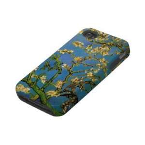 Van Gogh Blossoming Almond Tree Iphone 4 Tough Cases 