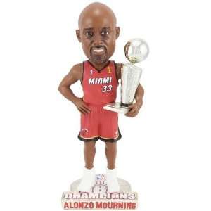 Miami Heat Alonzo Mourning Championship Bobble Head Doll:  