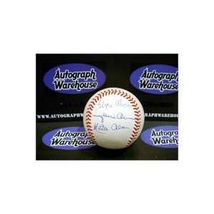 Felipe Alou, Jesus Alou, Matty Alou autographed Baseball (San 