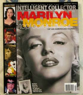 Heritage Magazine For INTELLIGENT COLLECTOR Spring 2012 MARILYN MONROE 