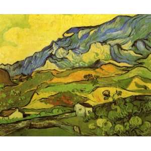  Oil Painting: Les Alpilles, Mountain Landscape near South 