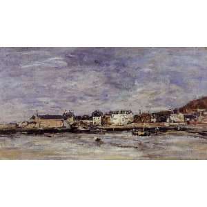   24x36 Inch, painting name Trouville the Port 4, By Boudin Eugène