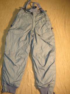 TROUSERS ECWCS USAF TYPE F 1B SIZE 30 COLD WEATHER  