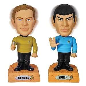  Star Trek Talking Bobblehead Set: Toys & Games