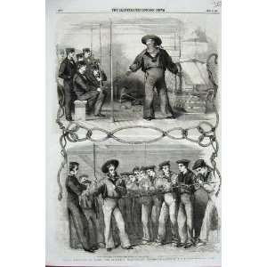   1859 Navy Sailors Britannia Training Ship Portsmouth